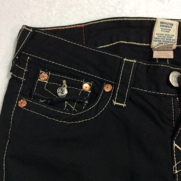 TRUE RELIGION JOEY TWISTED FLARE JEANS - Picture 5 of 16